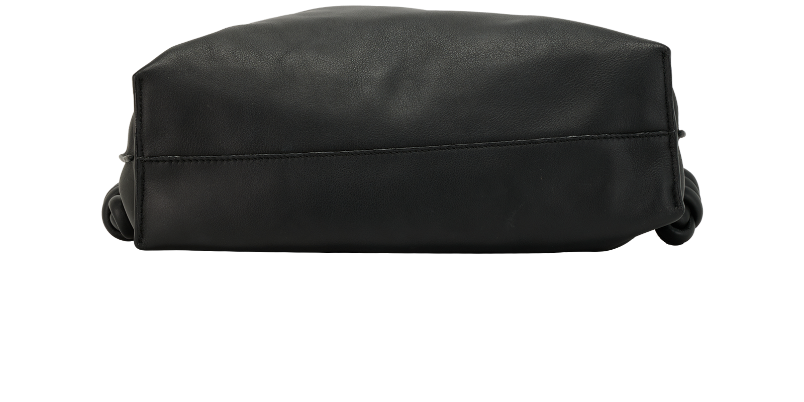Medium Flamenco Clutch, &pound;1,600, Handbags, Black, Leather, Top view